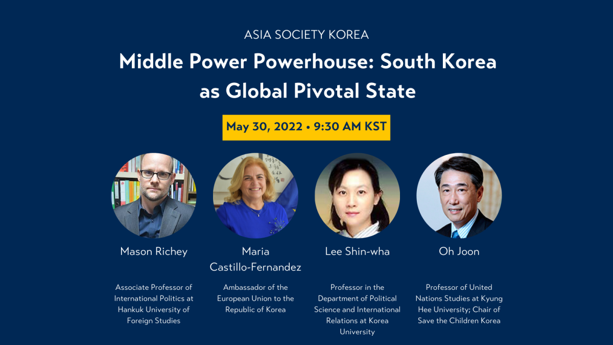 [Discussion] Middle Power Powerhouse: South Korea as Global Pivotal State